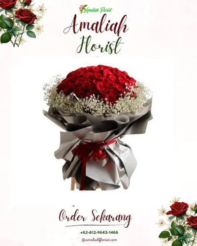 Buket Bunga di Sakambang